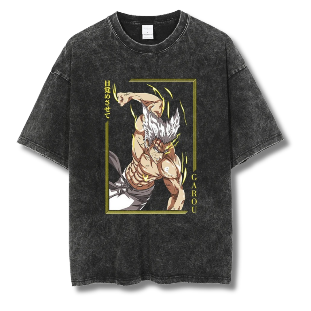 One Punch Man "Garoh III" Washed Tee