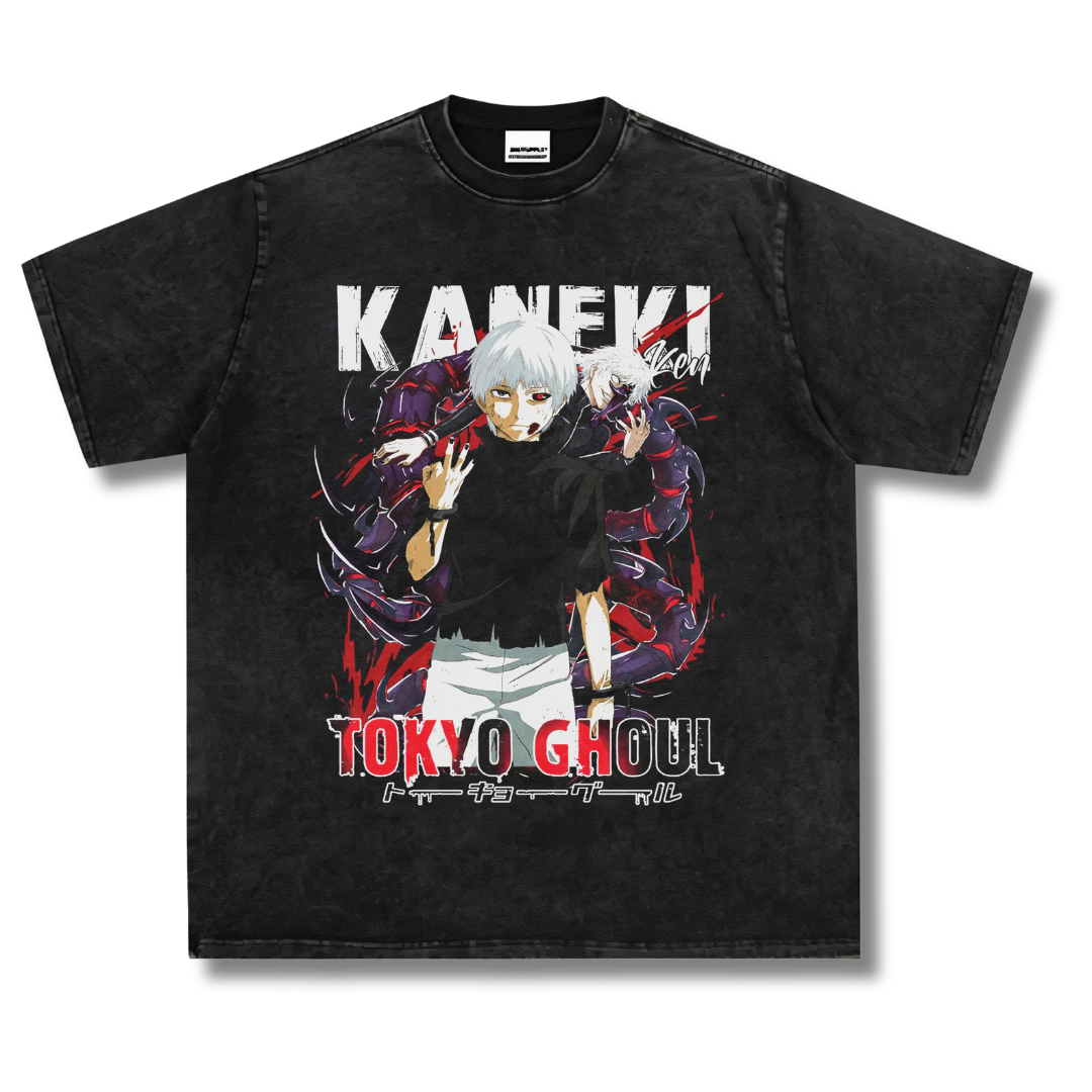 Tokyo Ghoul "Kaneki" Washed Tee