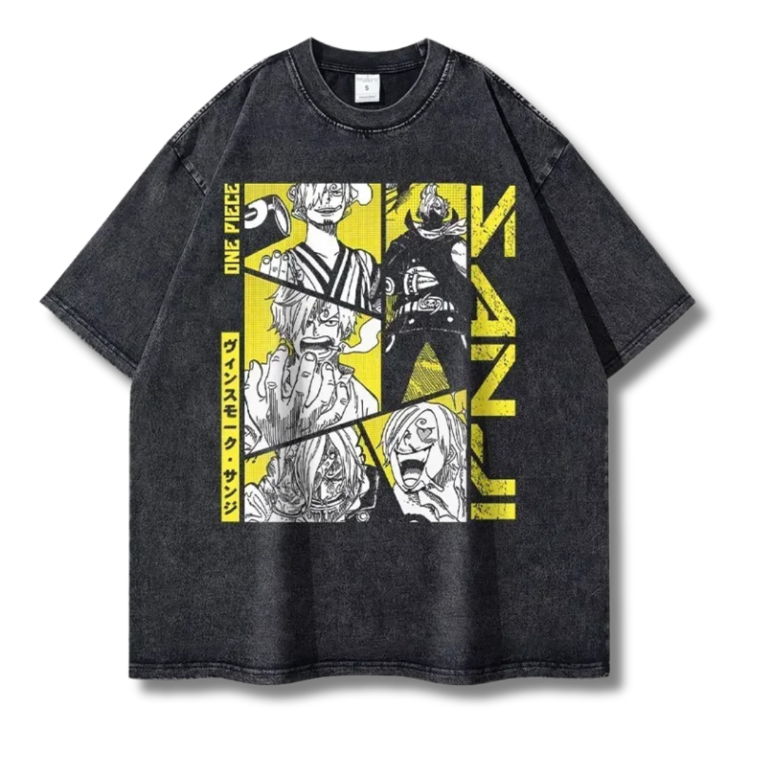 One Piece "Sanji I" Washed Tee