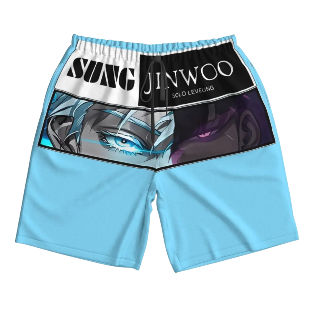 Solo Leveling "Sung Jin-Woo" Sport Shorts