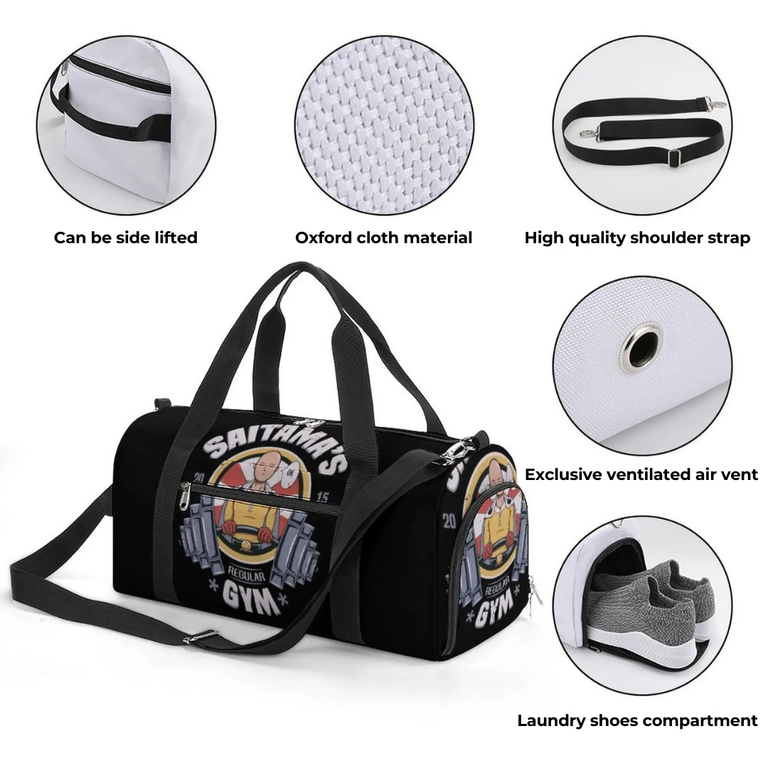 One Punch Man "Saitama's Gym" Gym Bag