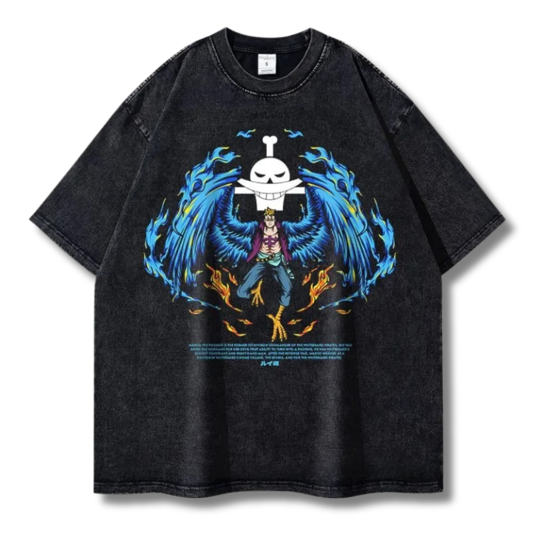 One Piece "Marco I" Washed Tee