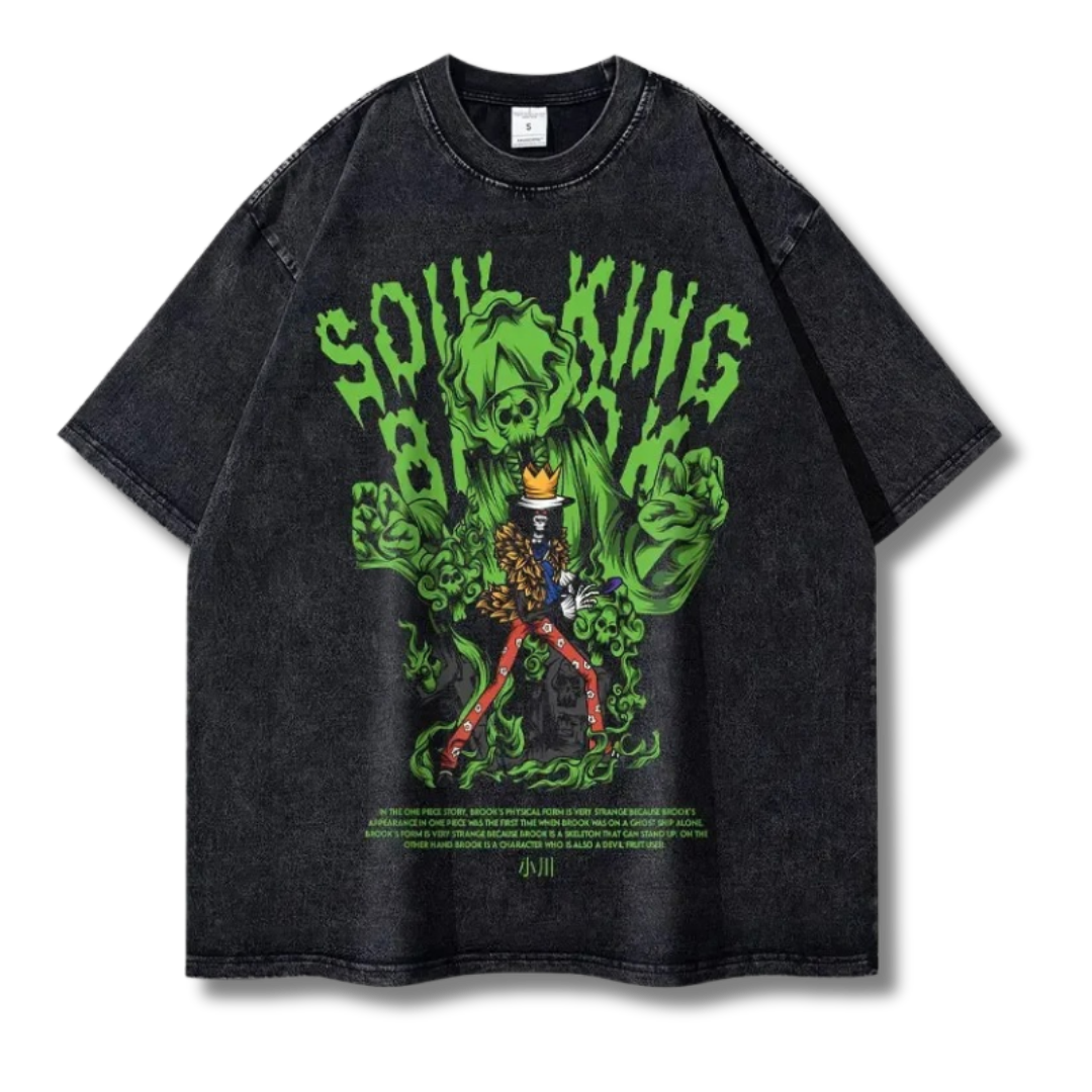 One Piece "Soul King" Washed Tee