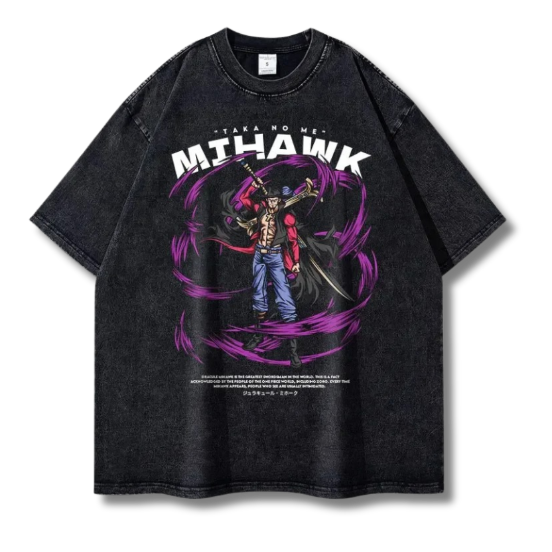 One Piece "Mihawk" Washed Tee