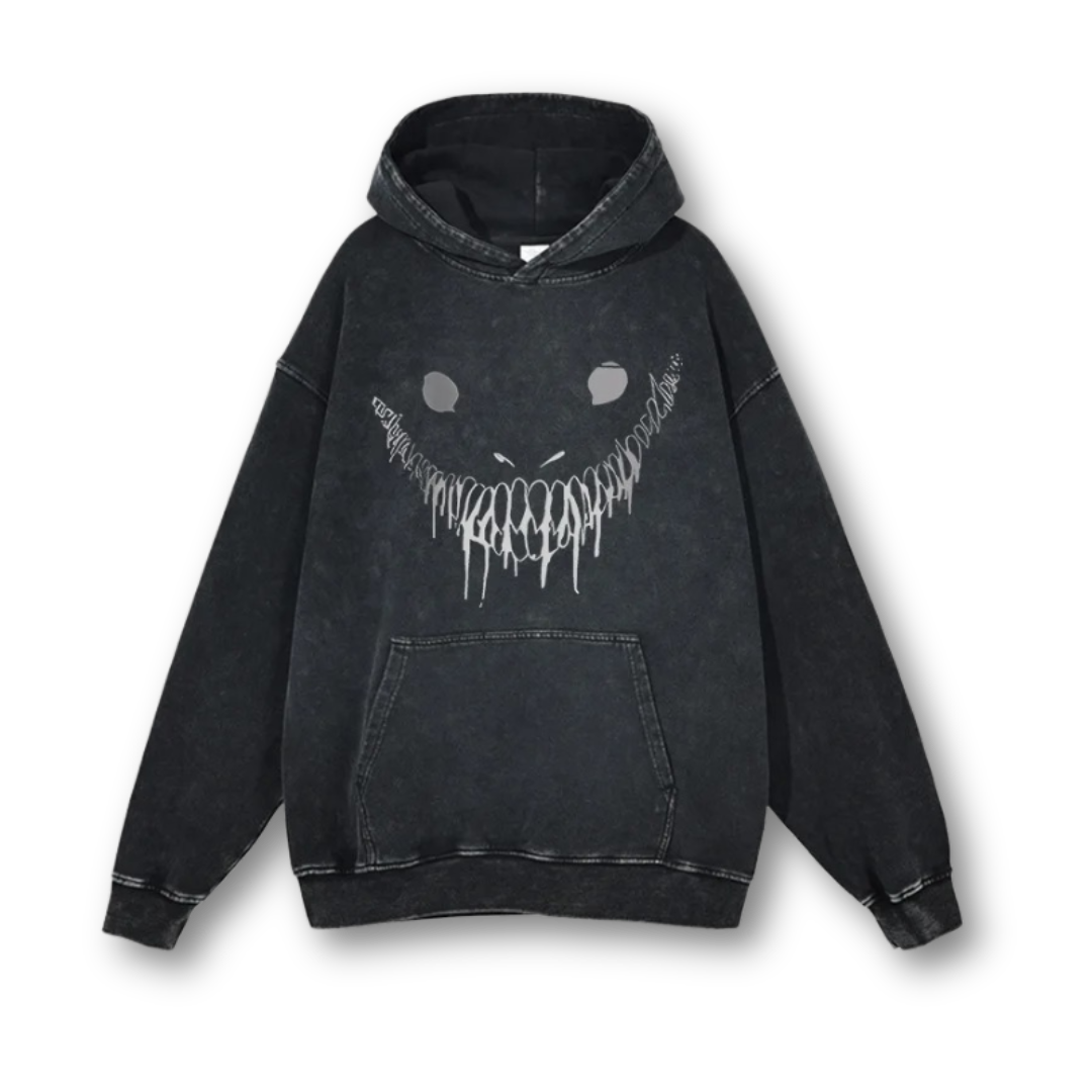 Berserk "Beast" Washed Hoodie - Kakkoe.com - #tag1# - #tag2# - #tag3# - #tag4#