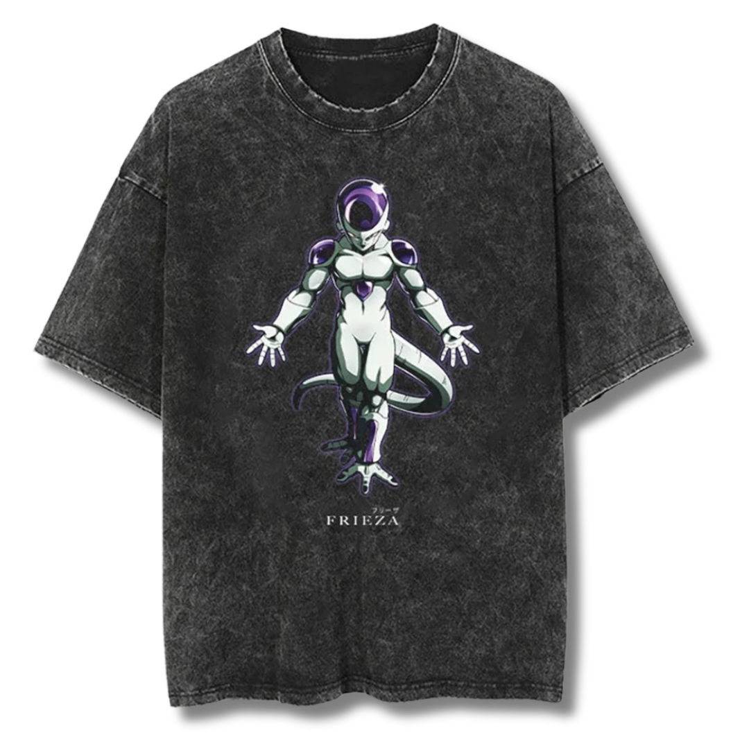 Dragon Ball "Frieza" Washed Tee - Kakkoe.com - #tag1# - #tag2# - #tag3# - #tag4#
