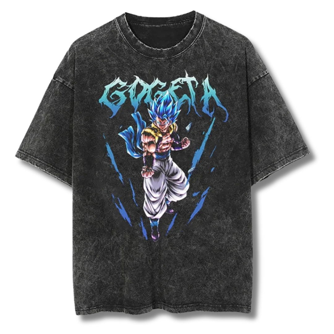 Dragon Ball "Gogeta" Washed Tee - Kakkoe.com - #tag1# - #tag2# - #tag3# - #tag4#
