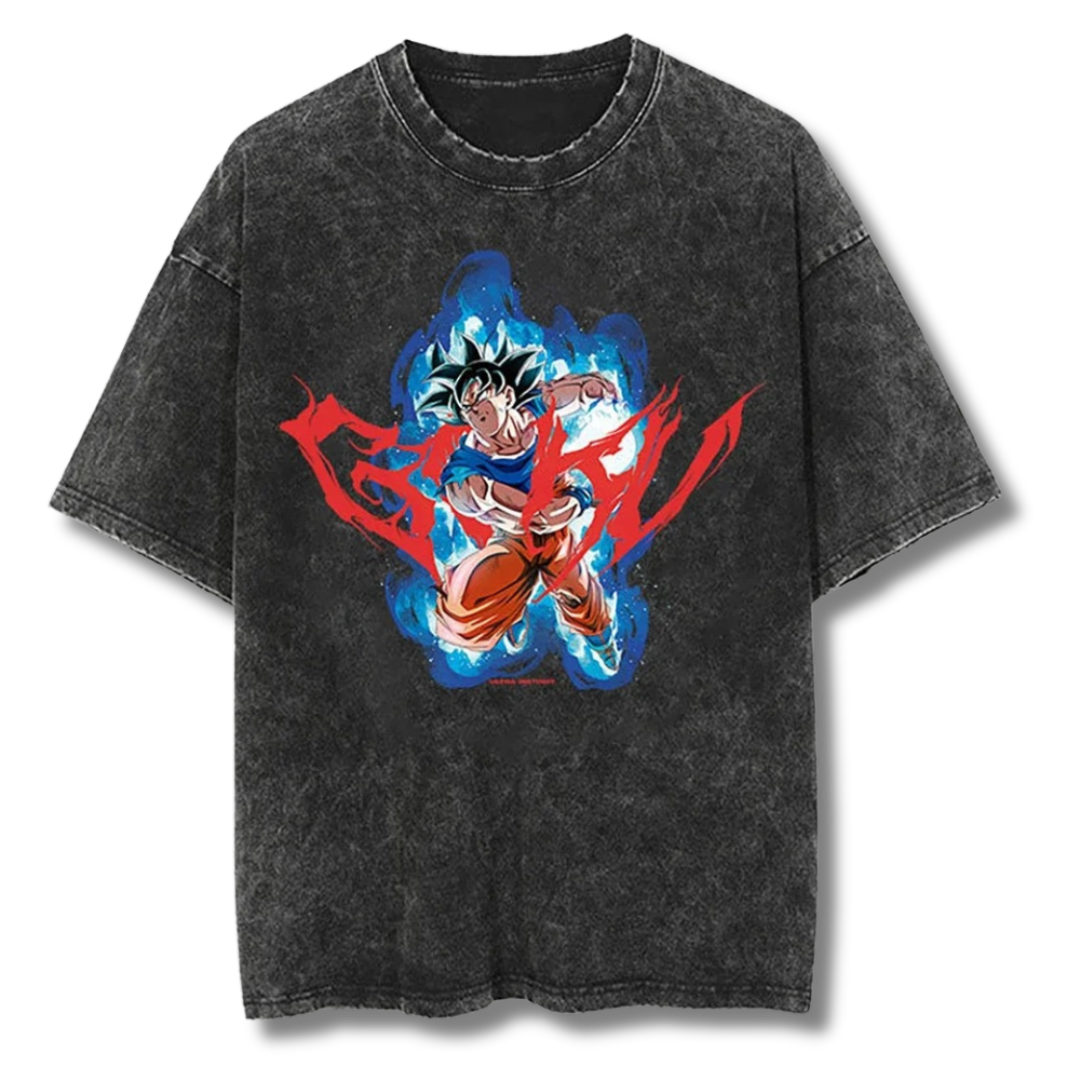 Dragon Ball "Goku" Washed Tee - Kakkoe.com - #tag1# - #tag2# - #tag3# - #tag4#