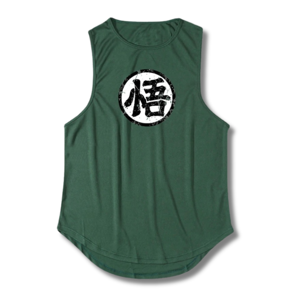 Dragon Ball "Master Roshi" Green Tank Top - Kakkoe.com - #tag1# - #tag2# - #tag3# - #tag4#