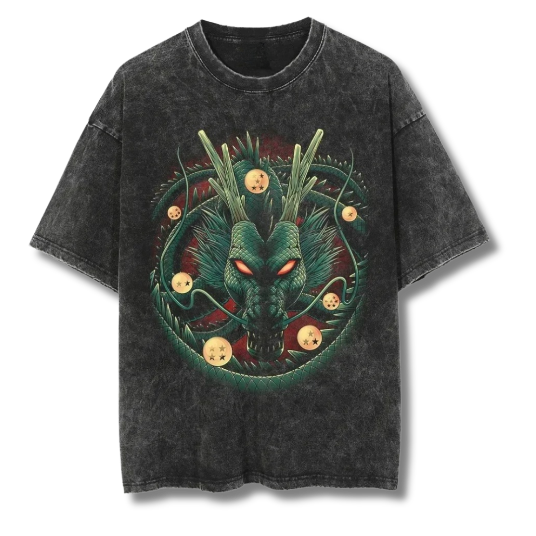 Dragon Ball "Shenron" Washed Tee - Kakkoe.com - #tag1# - #tag2# - #tag3# - #tag4#