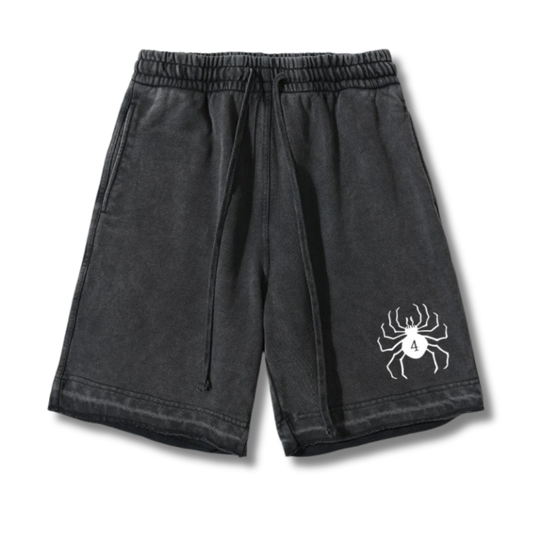 Hunter X Hunter "Hisoka Phantom Troupe Spider" Washed Shorts - Kakkoe.com - #tag1# - #tag2# - #tag3# - #tag4#