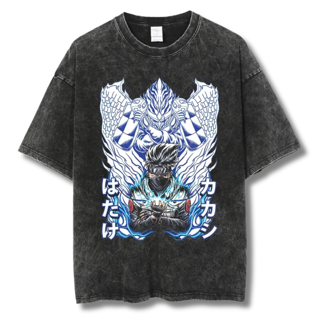 Naruto "Kakashi Susanoo" Washed Tee - Kakkoe.com - #tag1# - #tag2# - #tag3# - #tag4#