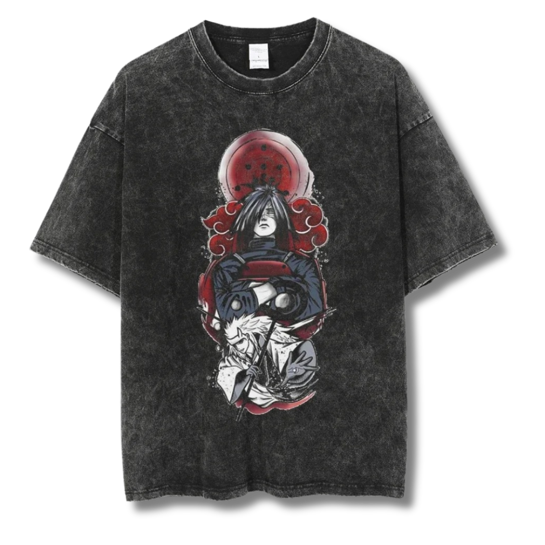 Naruto "Madara Sage Mode" Washed Tee - Kakkoe.com - #tag1# - #tag2# - #tag3# - #tag4#