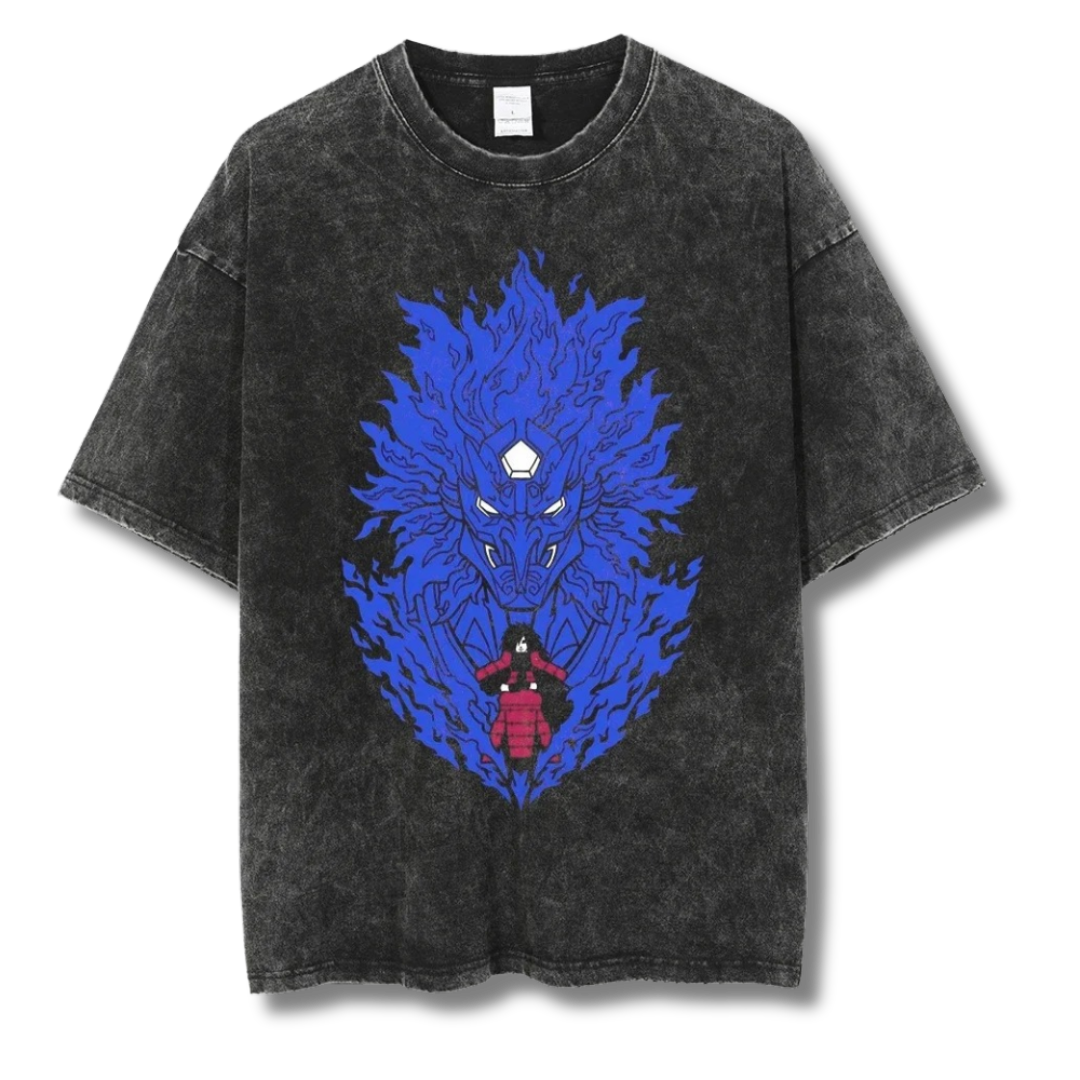 Naruto "Madara Susanoo" Washed Tee - Kakkoe.com - #tag1# - #tag2# - #tag3# - #tag4#