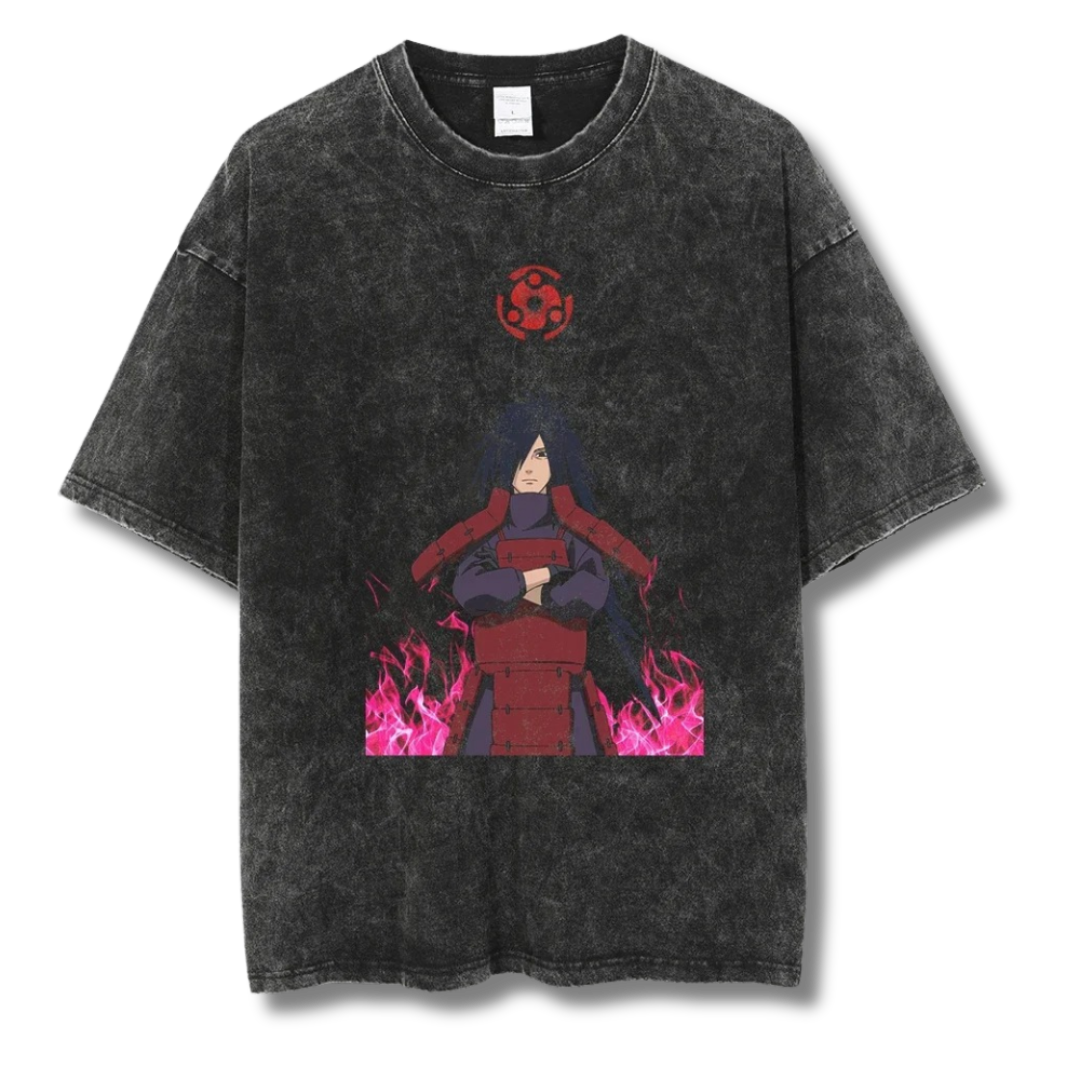 Naruto "Madara Uchiha" Washed Tee - Kakkoe.com - #tag1# - #tag2# - #tag3# - #tag4#