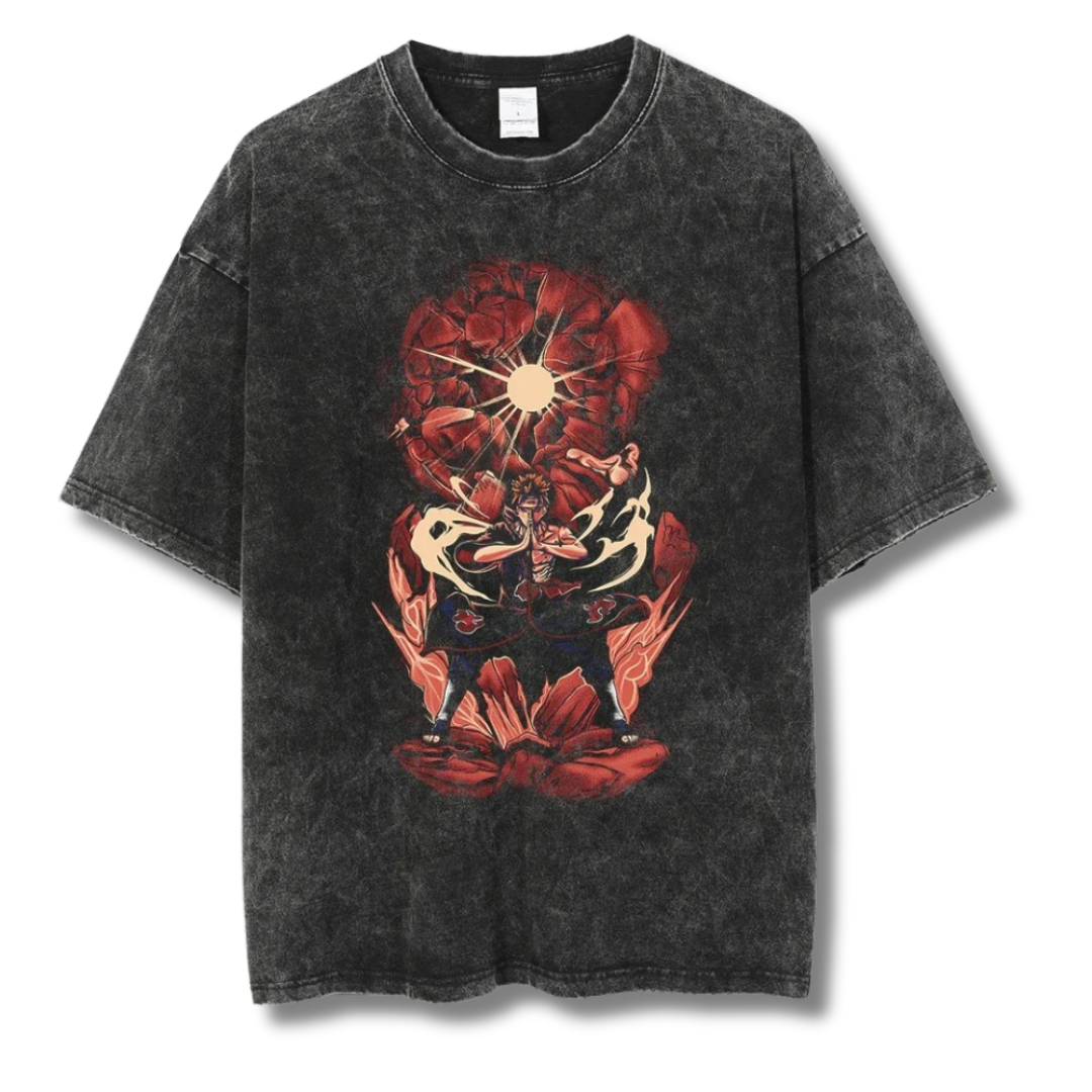 Naruto "Pain" Washed Tee - Kakkoe.com - #tag1# - #tag2# - #tag3# - #tag4#