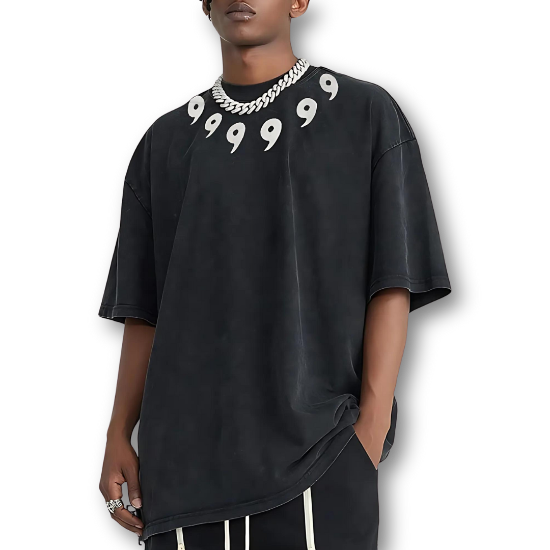 Naruto "Six Path" Oversize Washed Tee - Kakkoe.com - #tag1# - #tag2# - #tag3# - #tag4#