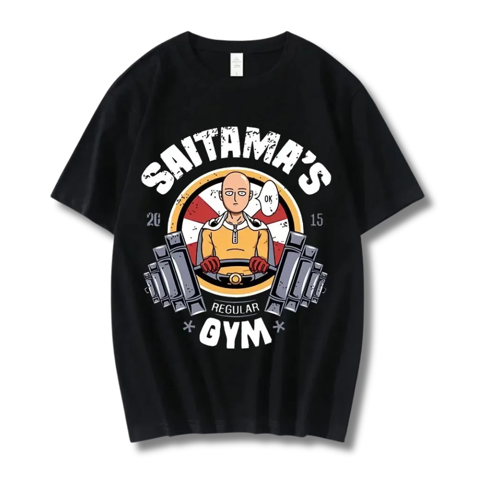 One Punch Man "Saitama's Gym" T-Shirt - Kakkoe.com